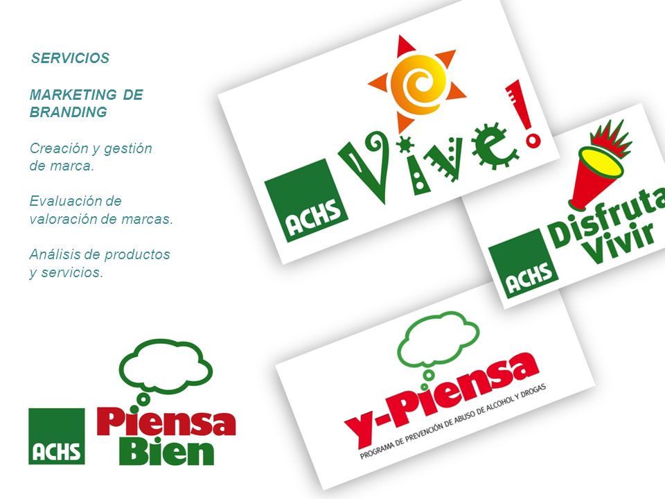 SERVICIOS MARKETING DE BRANDING. Creación y gestión. de marca. Evaluación de valoración de marcas.