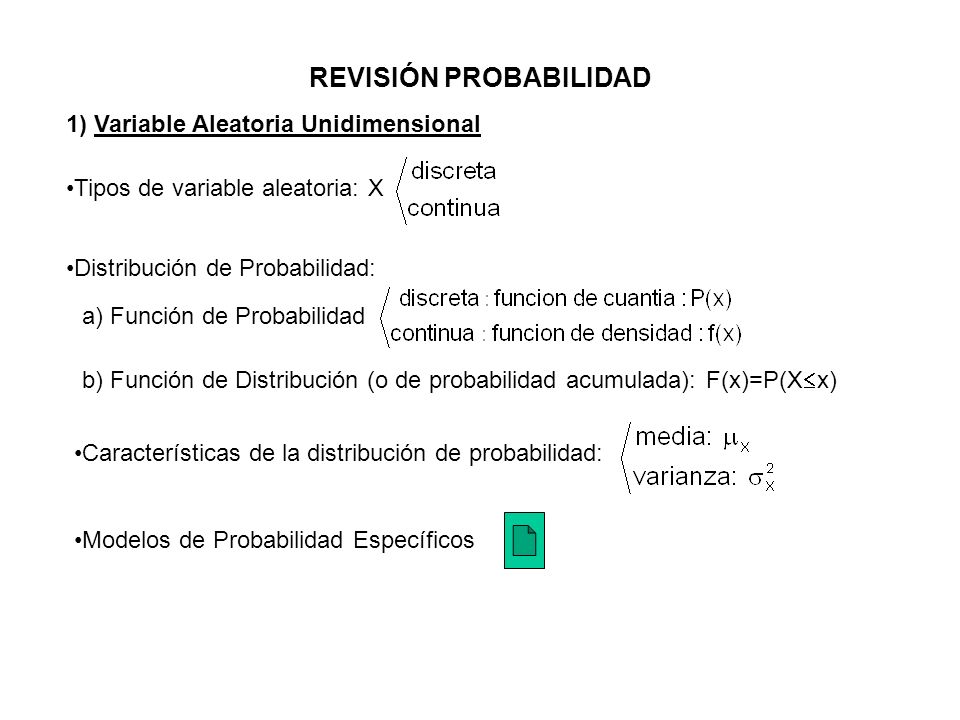 REVISIÓN PROBABILIDAD