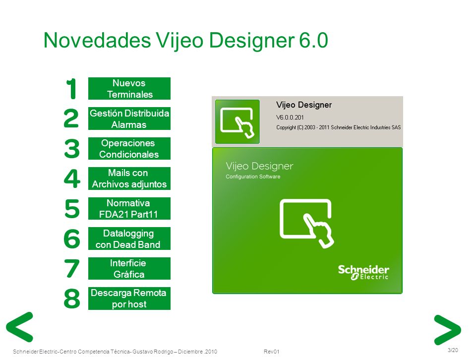 Novedades Vijeo Designer 6.0