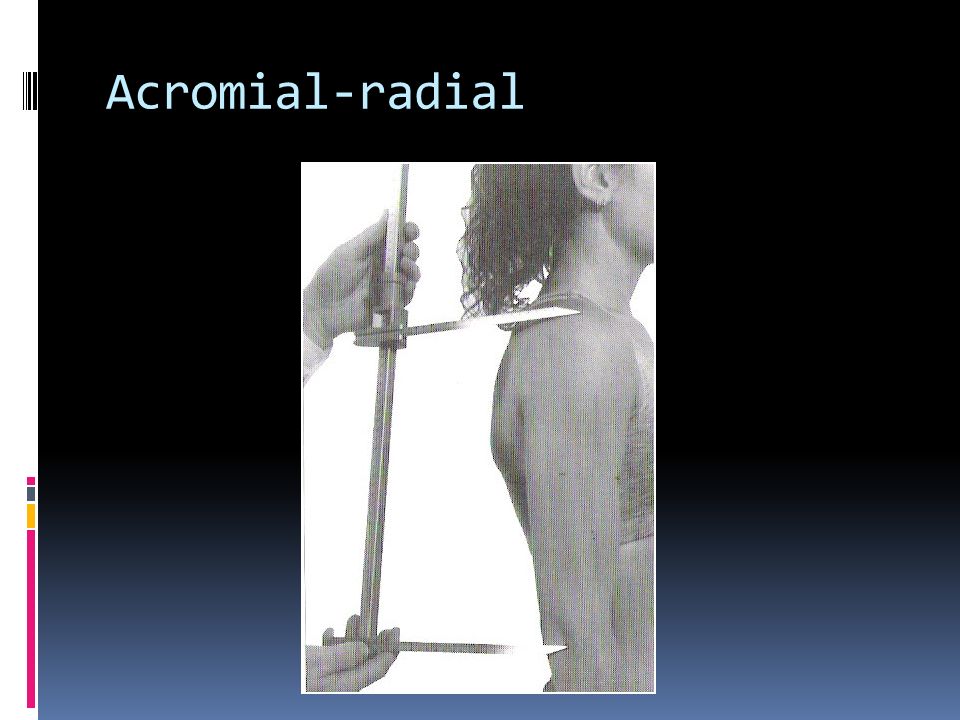 Acromial-radial