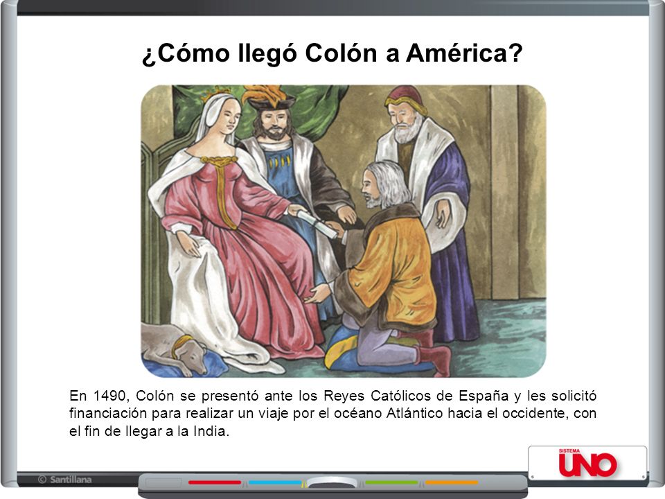 ¿Cómo llegó Colón a América
