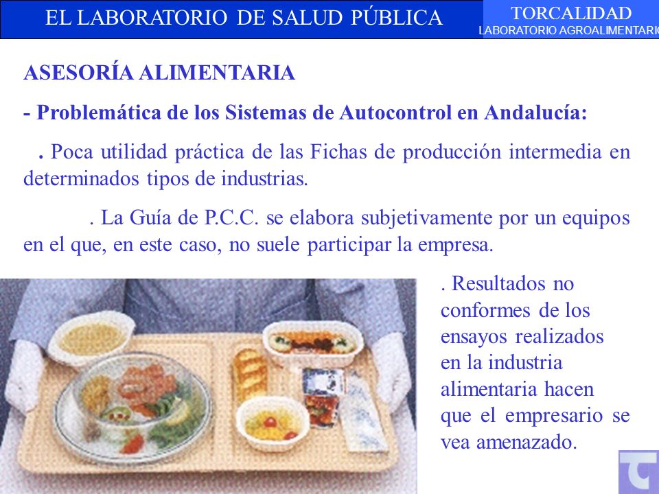 ASESORÍA ALIMENTARIA - Problemática de los Sistemas de Autocontrol en Andalucía: