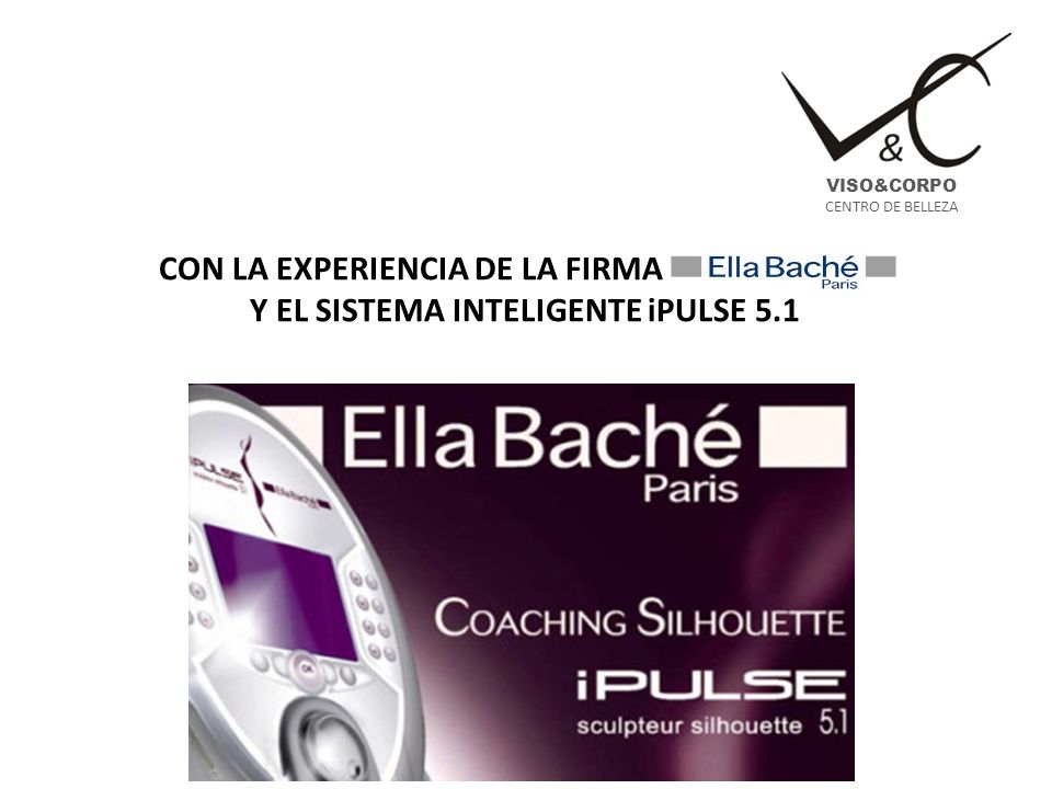 CON LA EXPERIENCIA DE LA FIRMA Y EL SISTEMA INTELIGENTE iPULSE 5.1