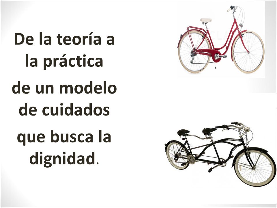 De la teoría a la práctica de un modelo de cuidados