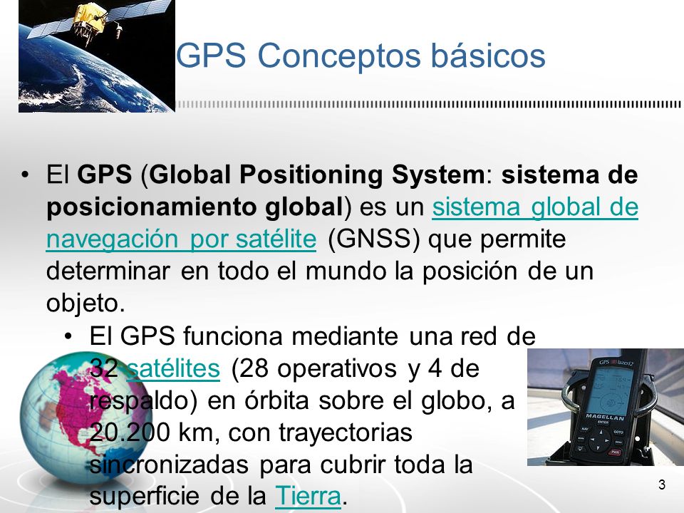 GPS Conceptos básicos