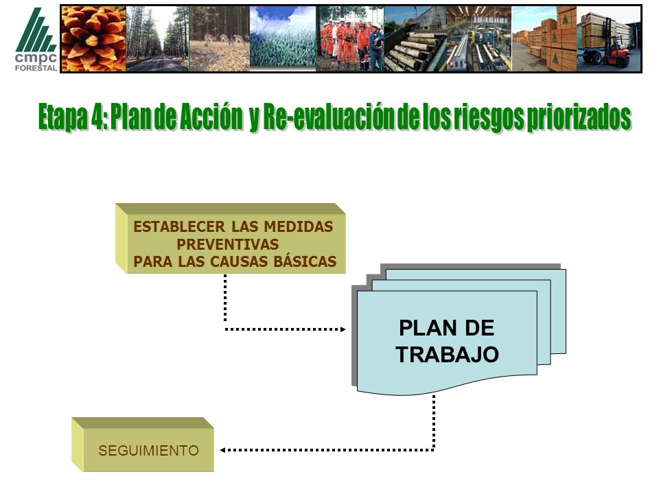 Etapa 4: Plan de Acción y Re-evaluación de los riesgos priorizados