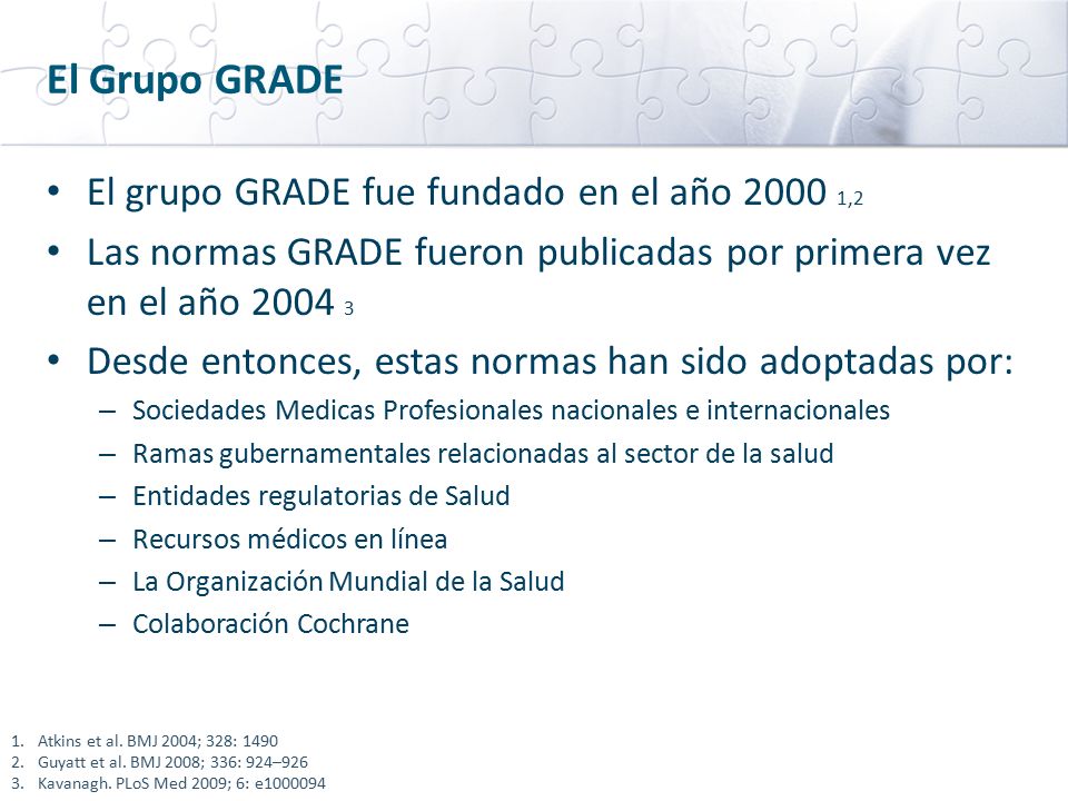 El Grupo GRADE El grupo GRADE fue fundado en el año ,2
