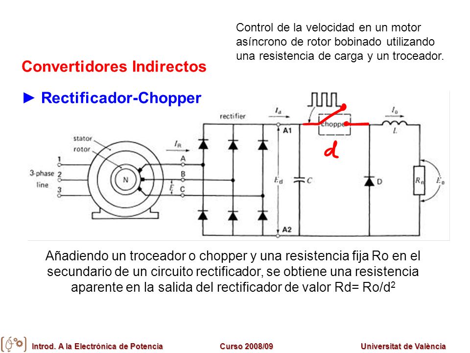 Convertidores Indirectos ► Rectificador-Chopper