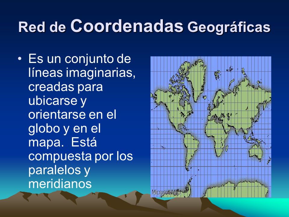 Red de Coordenadas Geográficas