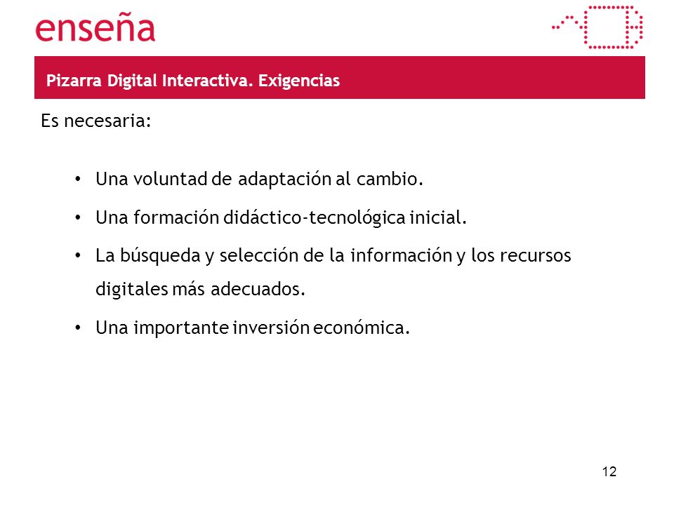 Proyectar y compartir información y recursos con toda la clase.