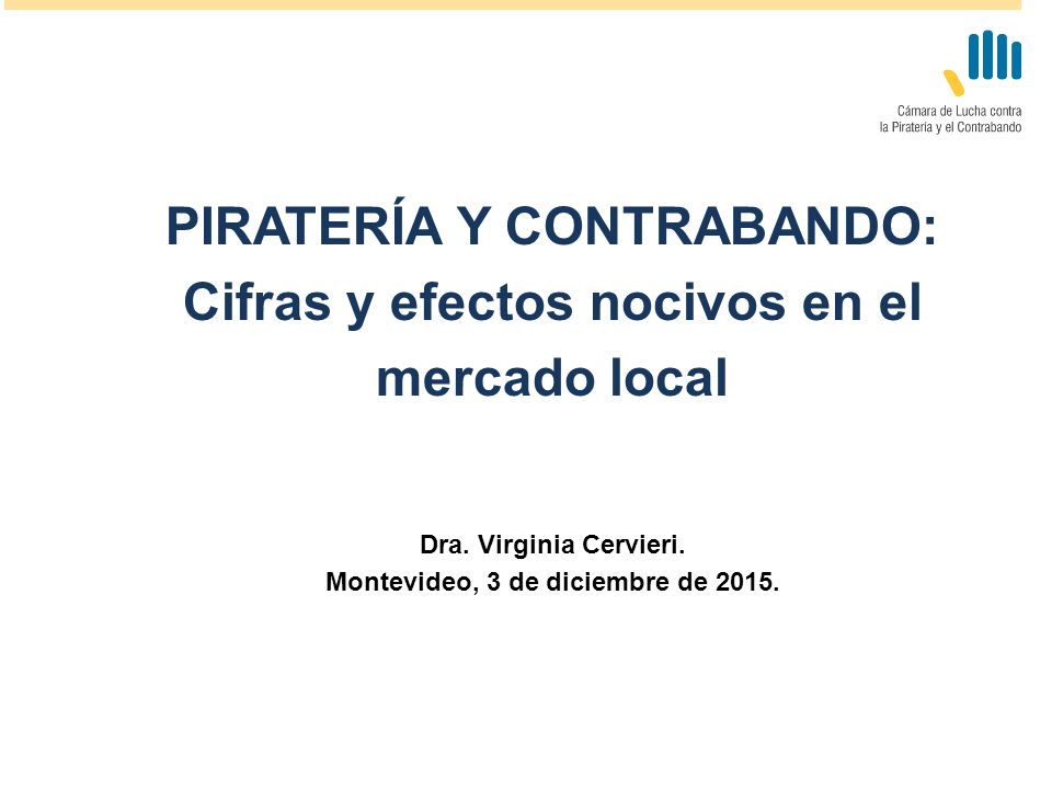 PIRATERÍA Y CONTRABANDO: Cifras y efectos nocivos en el mercado local
