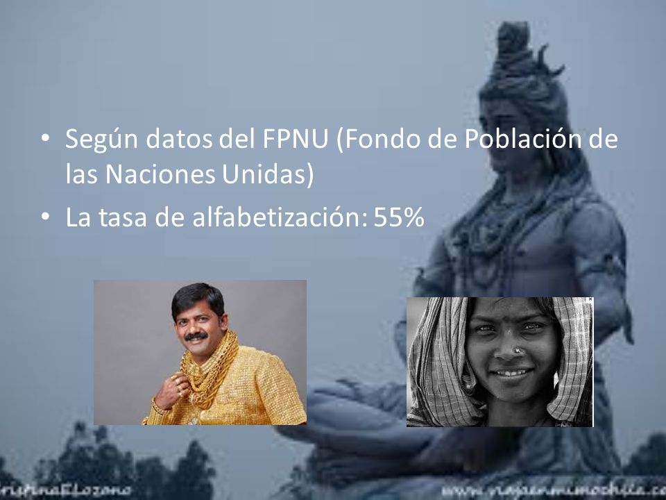 Según datos del FPNU (Fondo de Población de las Naciones Unidas)