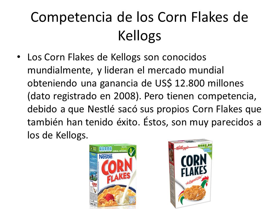 Competencia de los Corn Flakes de Kellogs