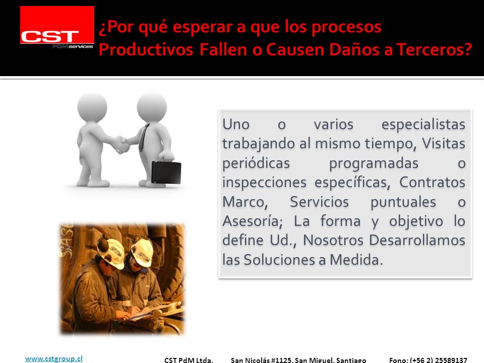 ¿Por qué esperar a que los procesos Productivos Fallen o Causen Daños a Terceros