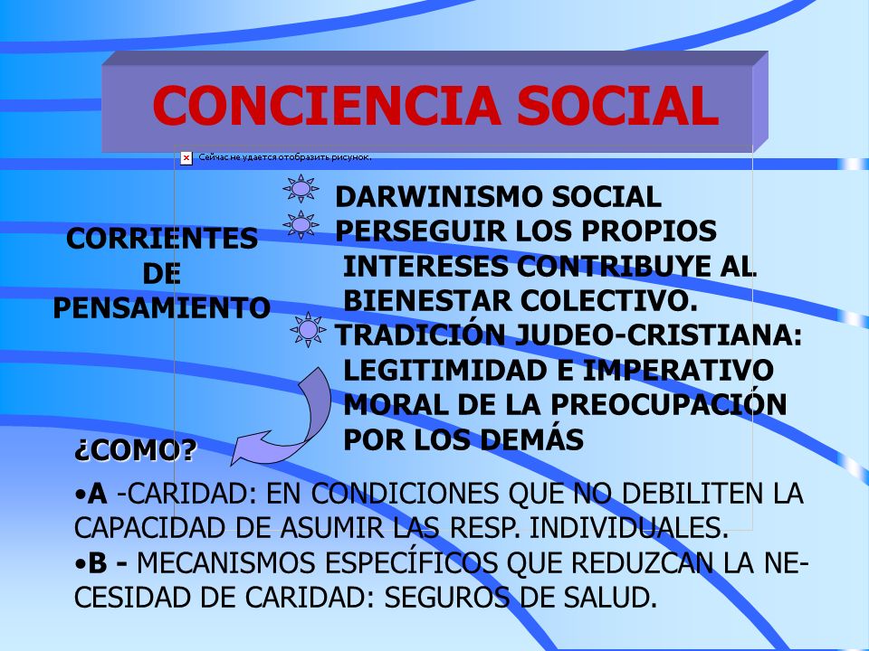 CONCIENCIA SOCIAL DARWINISMO SOCIAL PERSEGUIR LOS PROPIOS CORRIENTES
