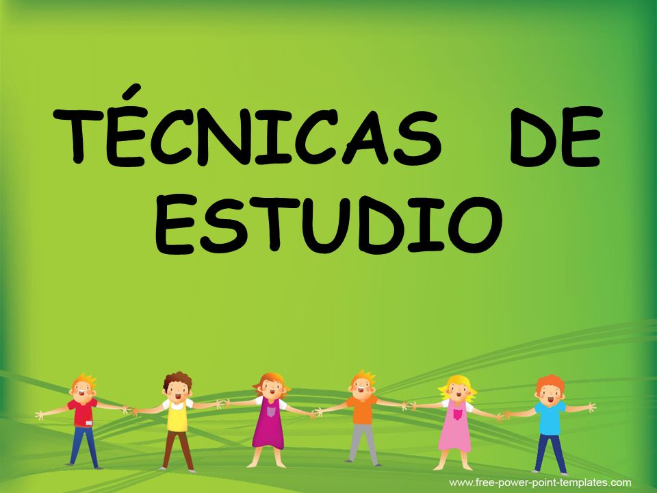 TÉCNICAS DE ESTUDIO 1