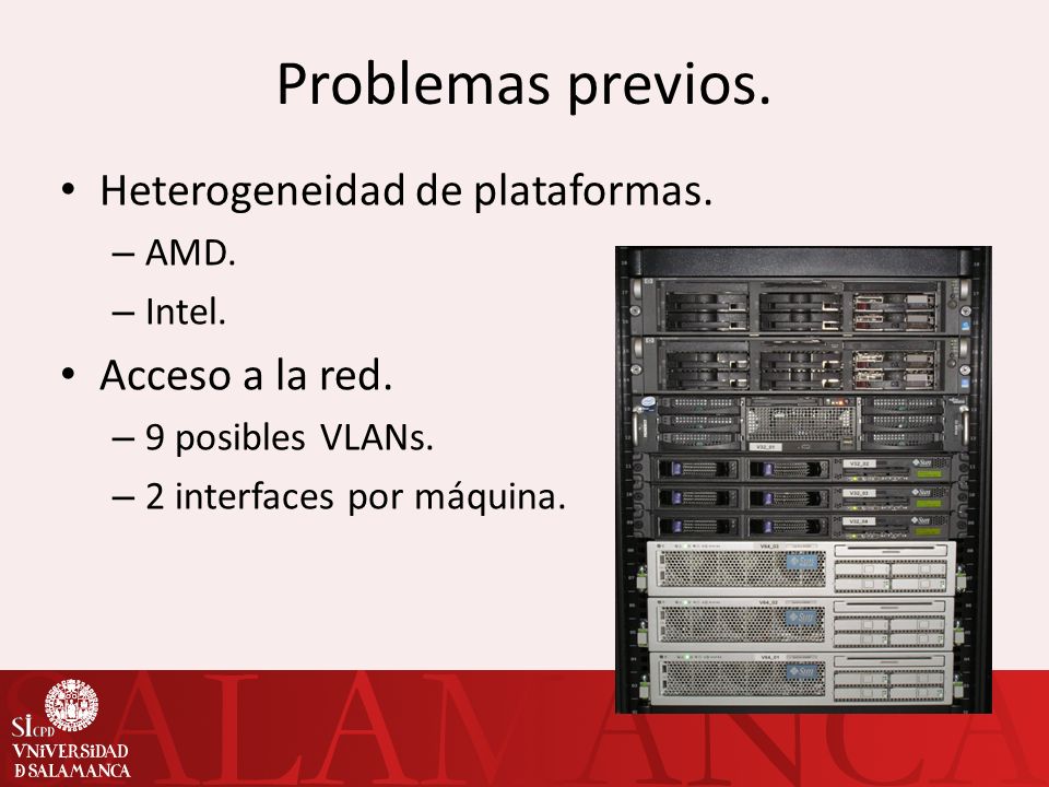 Problemas previos. Heterogeneidad de plataformas. Acceso a la red.
