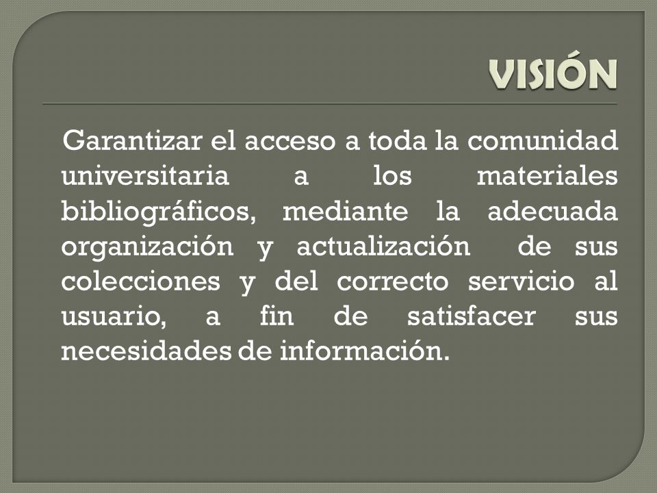 VISIÓN