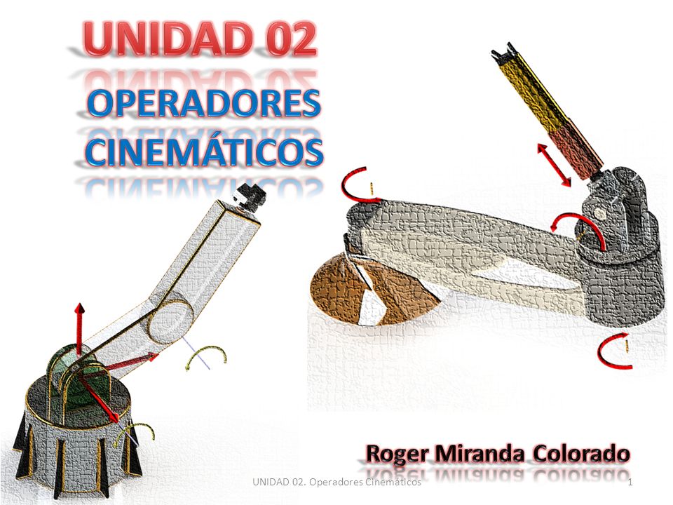 OPERADORES CINEMÁTICOS Roger Miranda Colorado