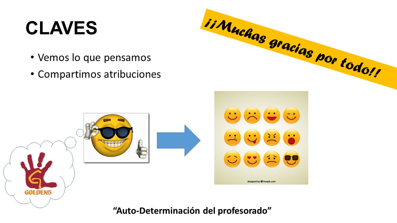CLAVES ¡¡Muchas gracias por todo!! Vemos lo que pensamos
