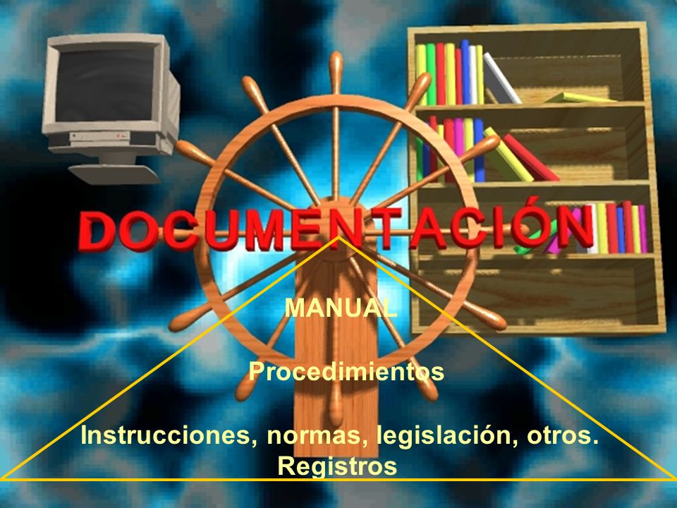 MANUAL Procedimientos Instrucciones, normas, legislación, otros. Registros