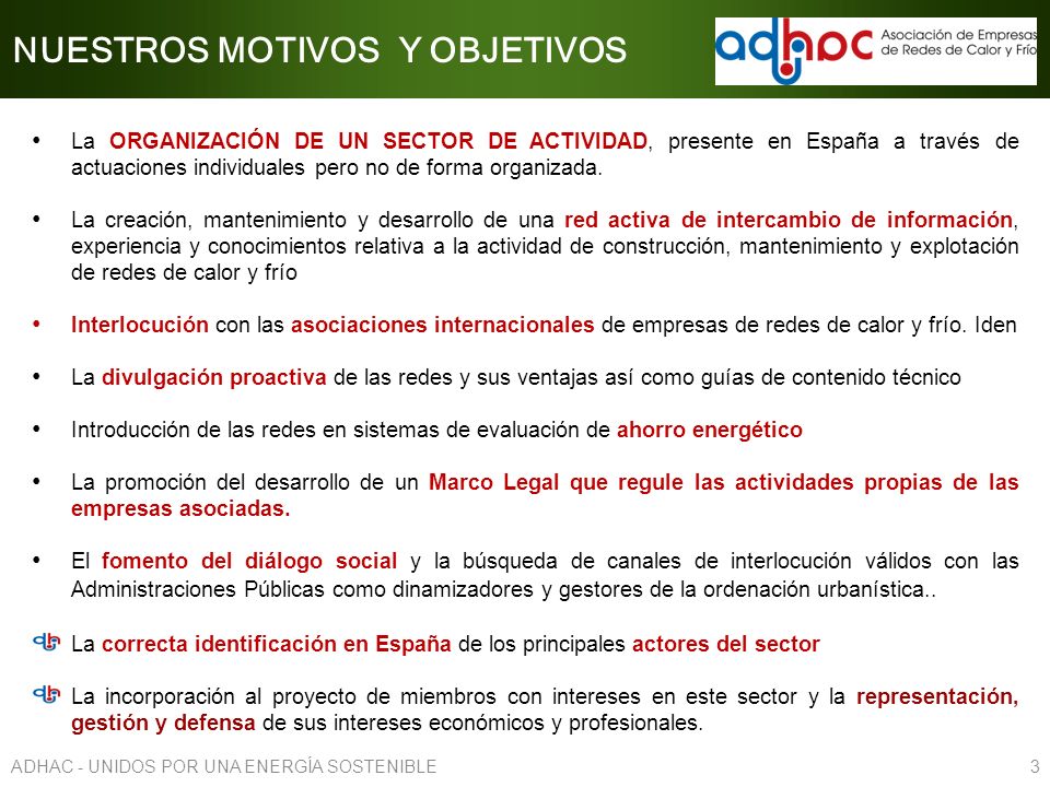 NUESTROS MOTIVOS Y OBJETIVOS