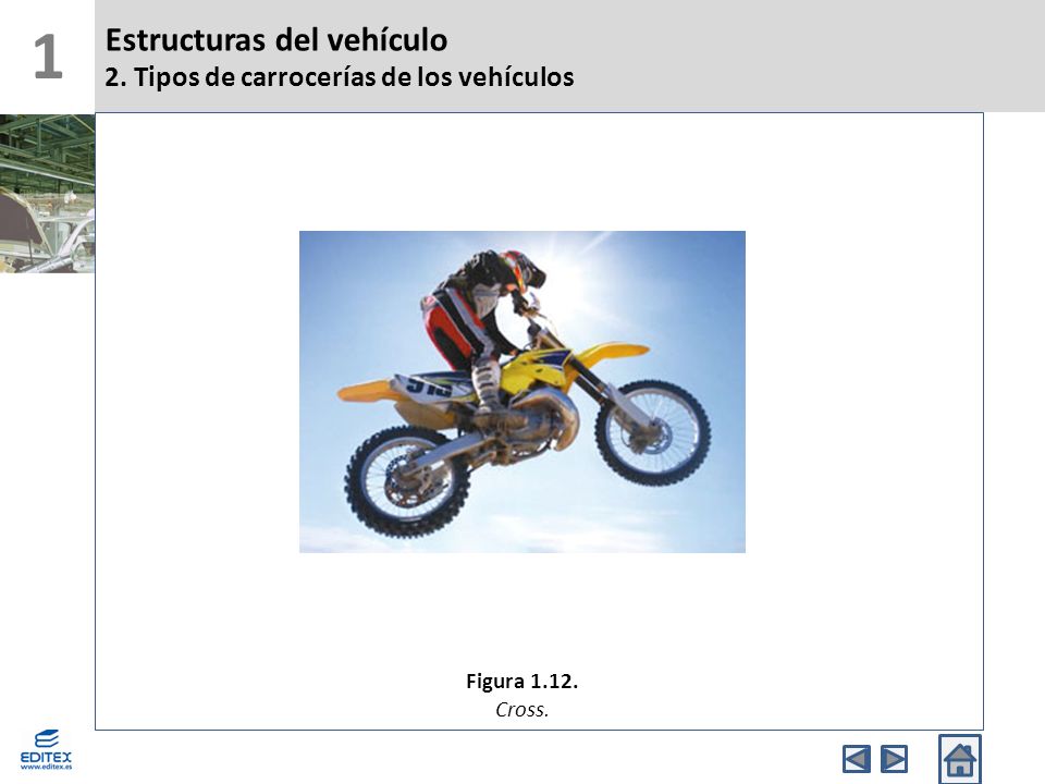 1 Estructuras del vehículo 2. Tipos de carrocerías de los vehículos
