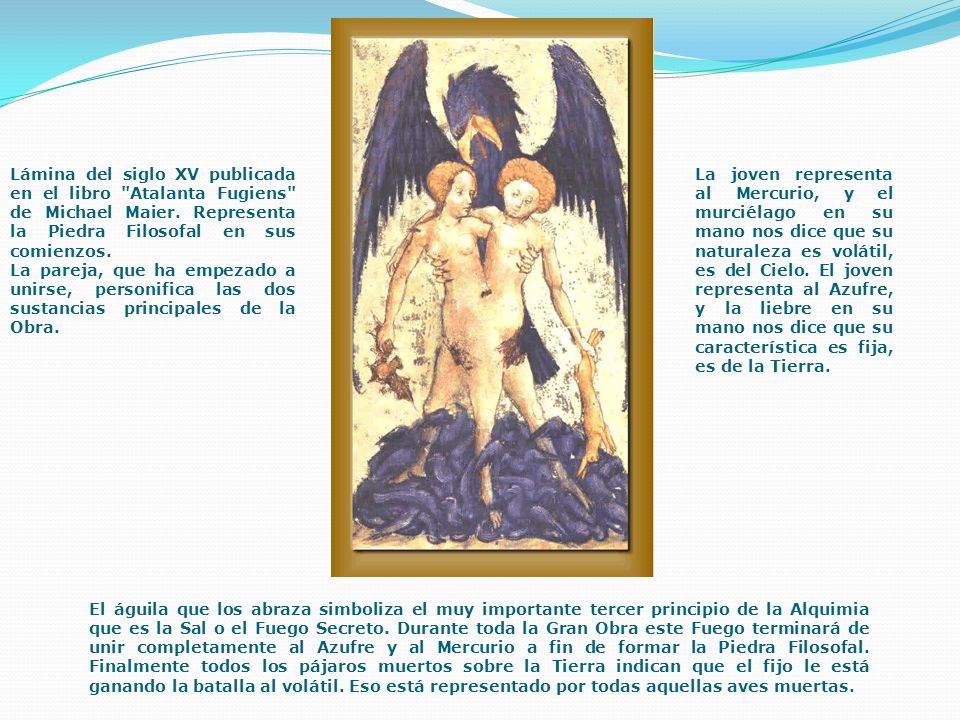 Lámina del siglo XV publicada en el libro Atalanta Fugiens de Michael Maier. Representa la Piedra Filosofal en sus comienzos.