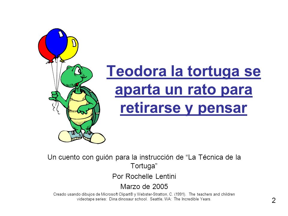 Teodora la tortuga se aparta un rato para retirarse y pensar