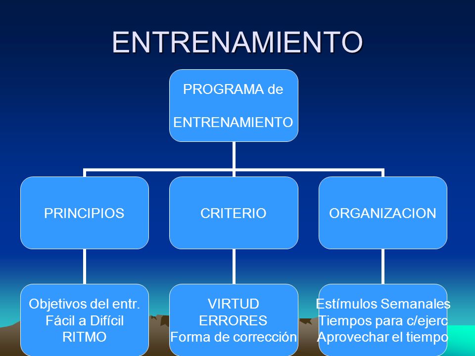ENTRENAMIENTO