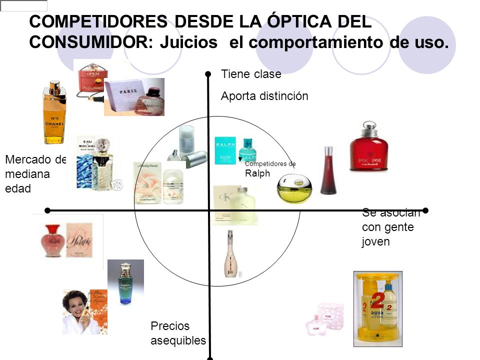 COMPETIDORES DESDE LA ÓPTICA DEL CONSUMIDOR: Juicios el comportamiento de uso.