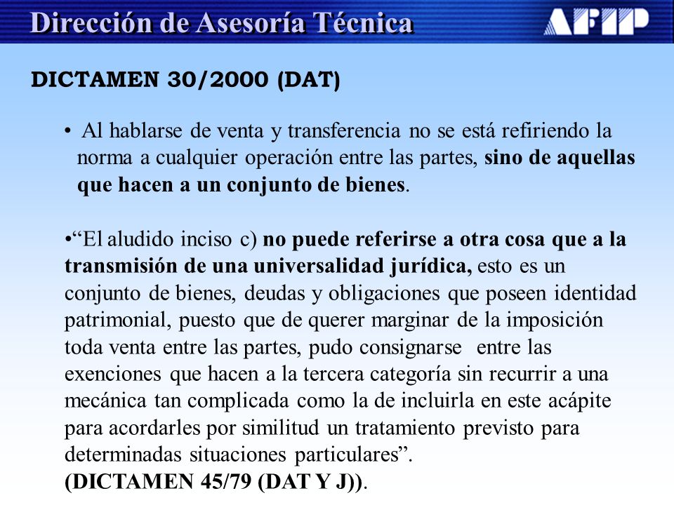 Dirección de Asesoría Técnica