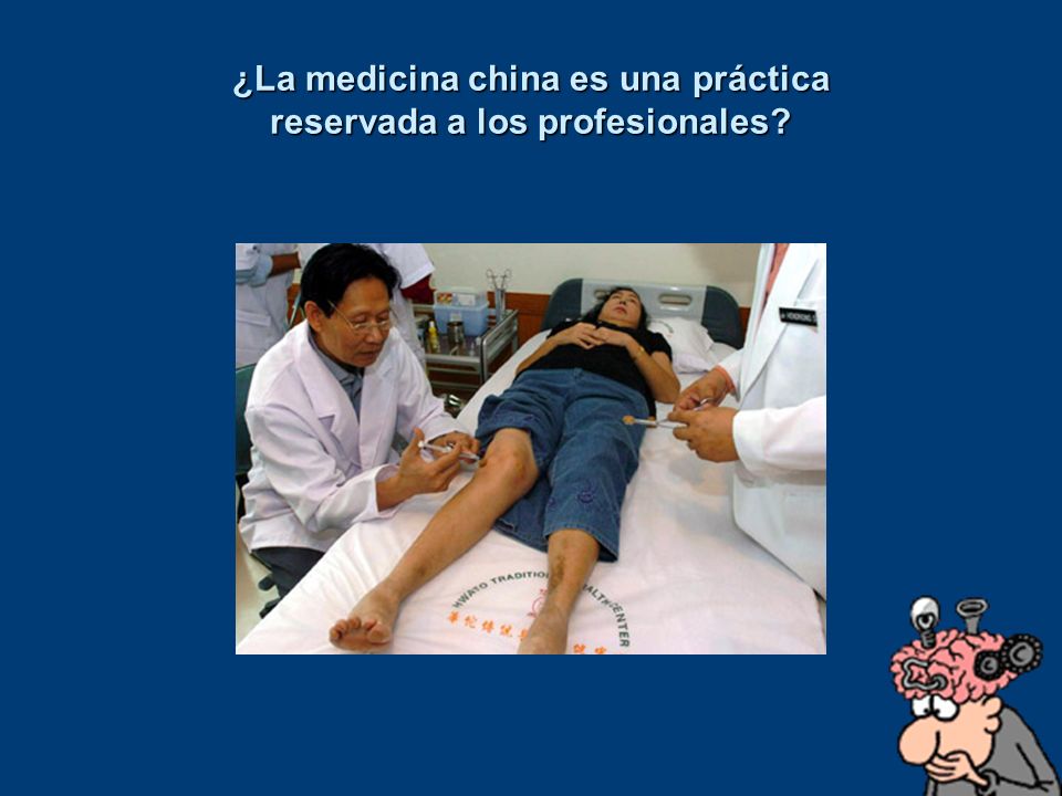 ¿La medicina china es una práctica reservada a los profesionales