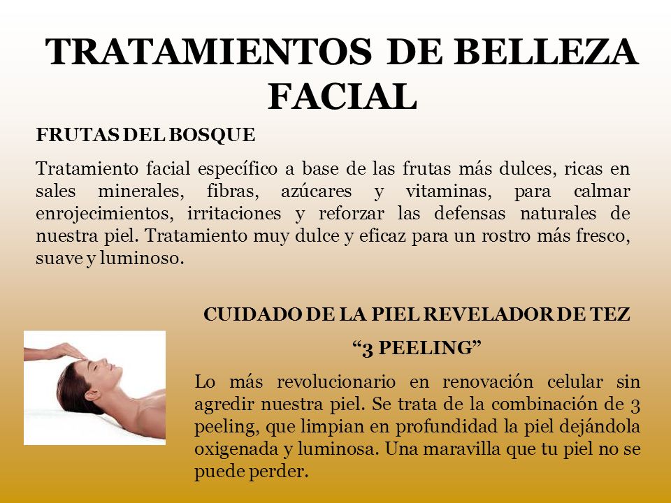 TRATAMIENTOS DE BELLEZA FACIAL CUIDADO DE LA PIEL REVELADOR DE TEZ