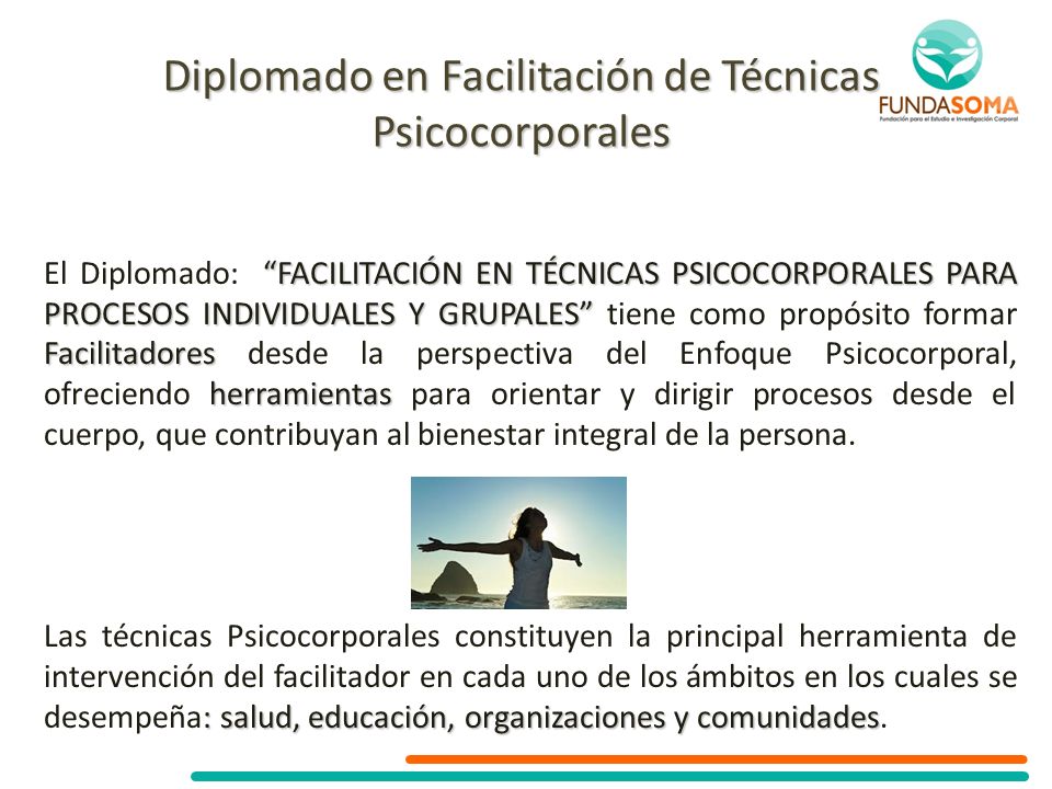 Diplomado en Facilitación de Técnicas Psicocorporales