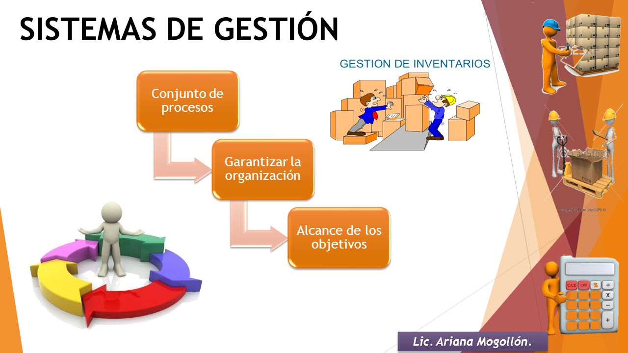 SISTEMAS DE GESTIÓN Conjunto de procesos Garantizar la organización