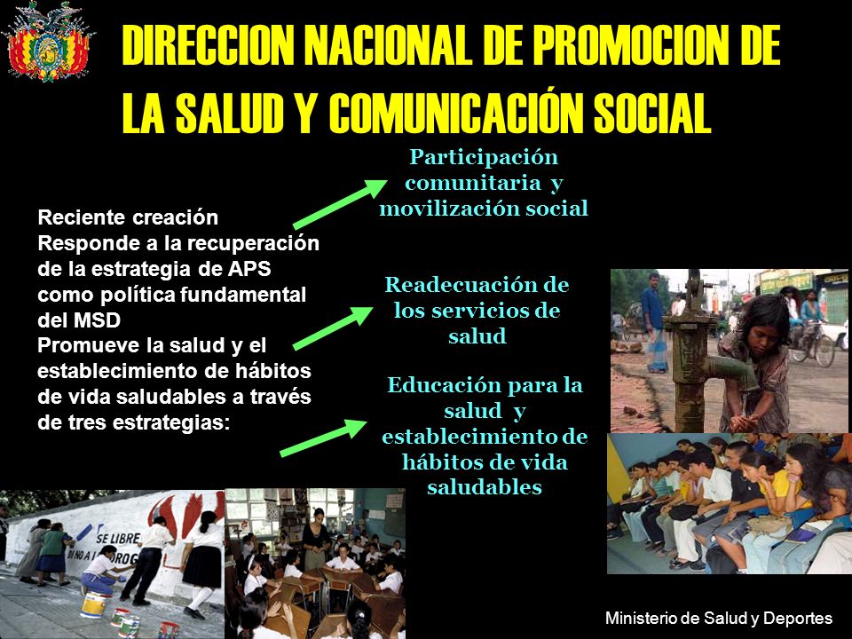 DIRECCION NACIONAL DE PROMOCION DE LA SALUD Y COMUNICACIÓN SOCIAL