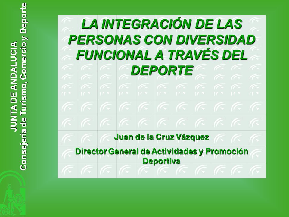 LA INTEGRACIÓN DE LAS PERSONAS CON DIVERSIDAD FUNCIONAL A TRAVÉS DEL DEPORTE