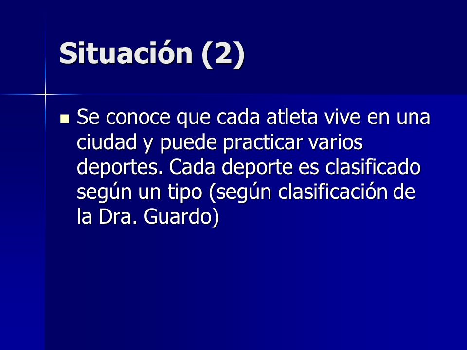 Situación (2)