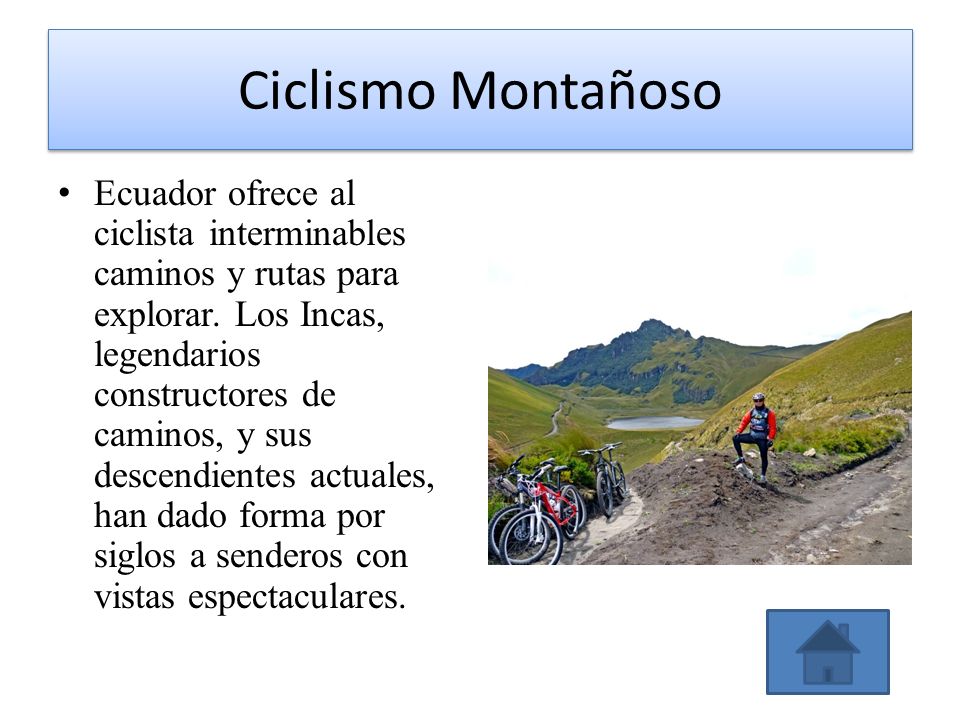 Ciclismo Montañoso