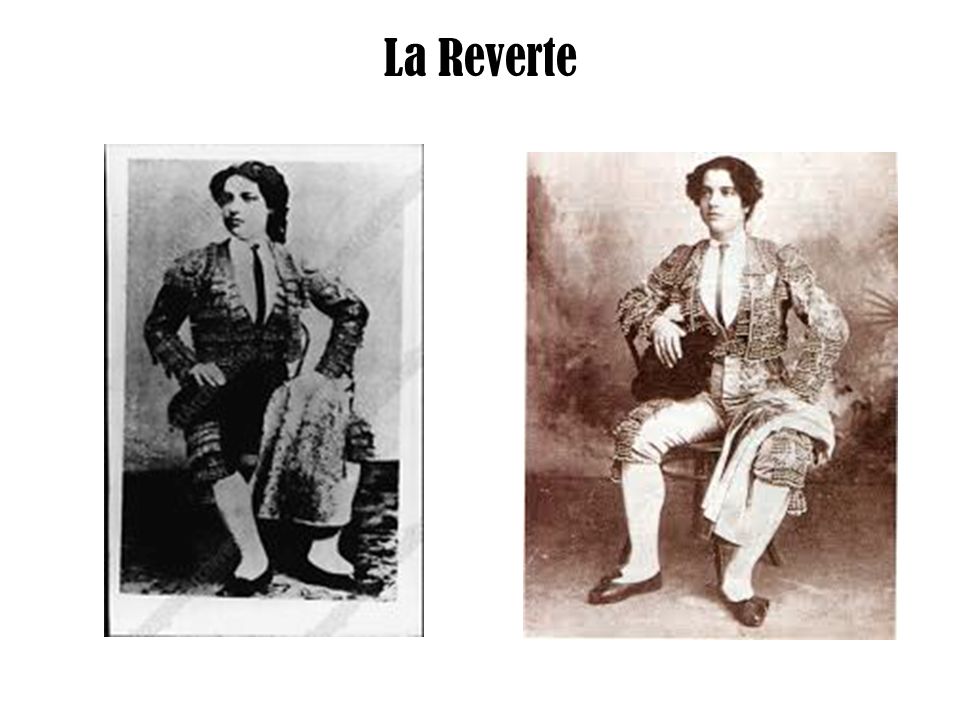 La Reverte Maria Salomé Rodríguez Tripiona ( ) torera.