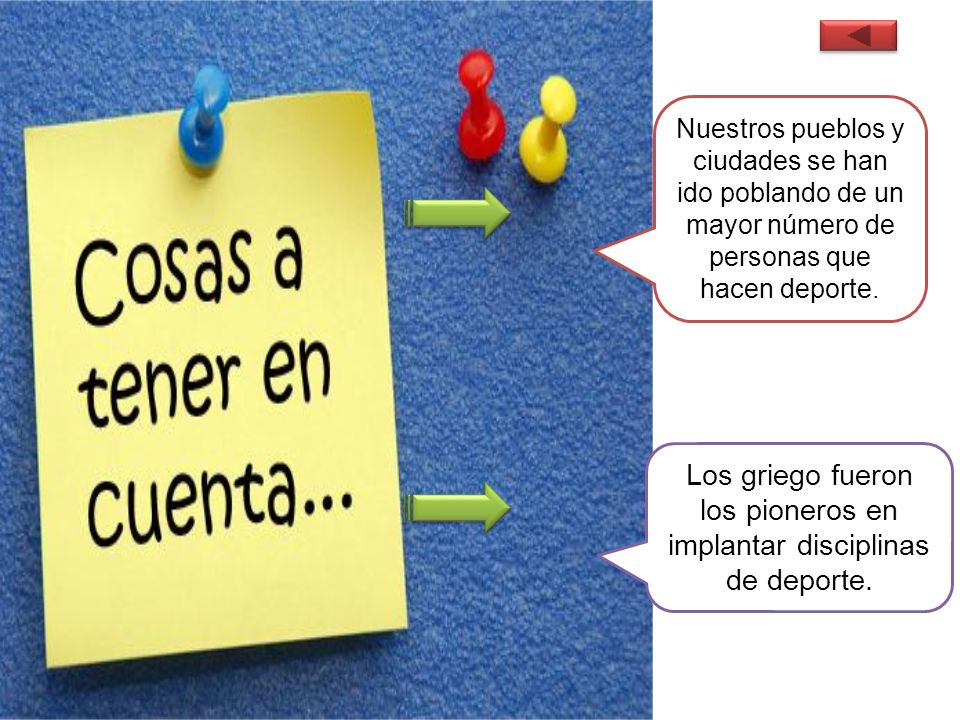 Los griego fueron los pioneros en implantar disciplinas de deporte.