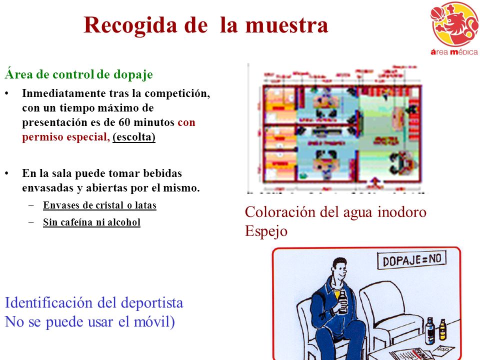 Recogida de la muestra Coloración del agua inodoro Espejo