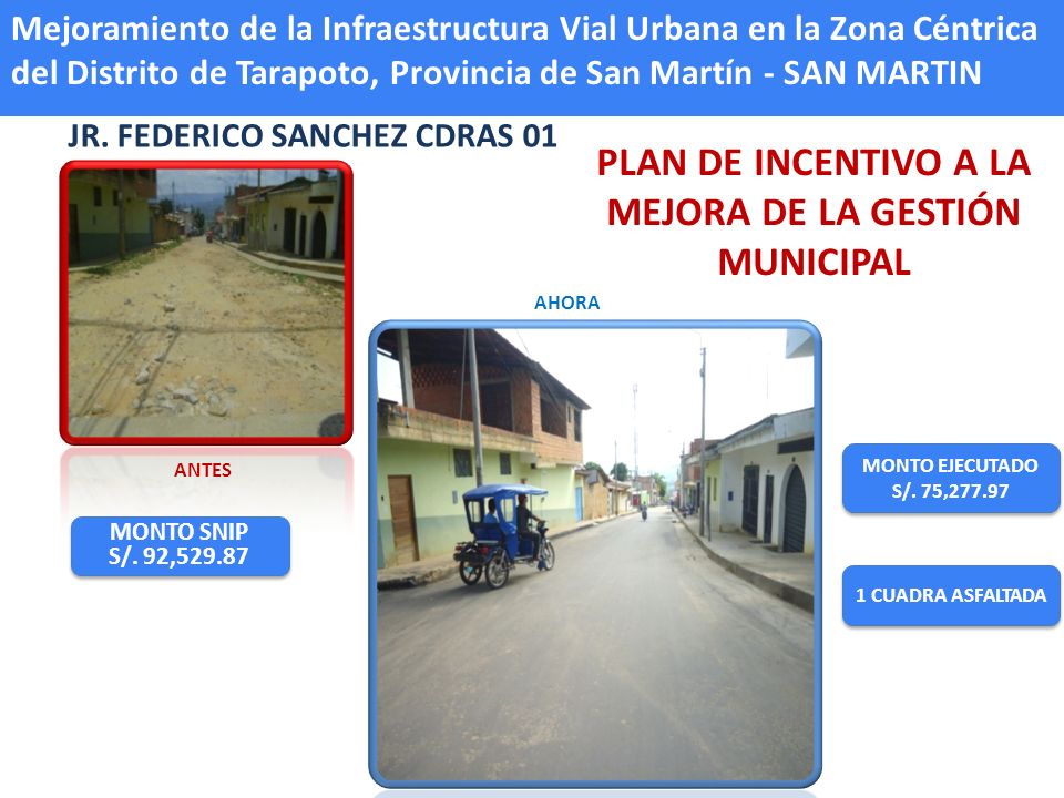 PLAN DE INCENTIVO A LA MEJORA DE LA GESTIÓN MUNICIPAL