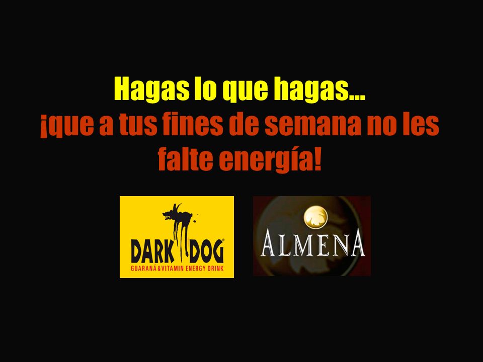 ¡que a tus fines de semana no les falte energía!