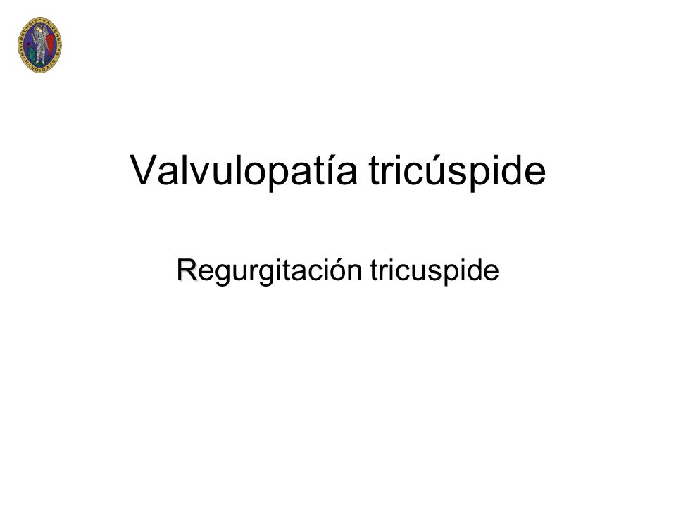 Valvulopatía tricúspide