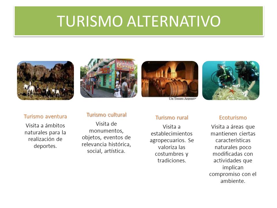 Visita a ámbitos naturales para la realización de deportes.