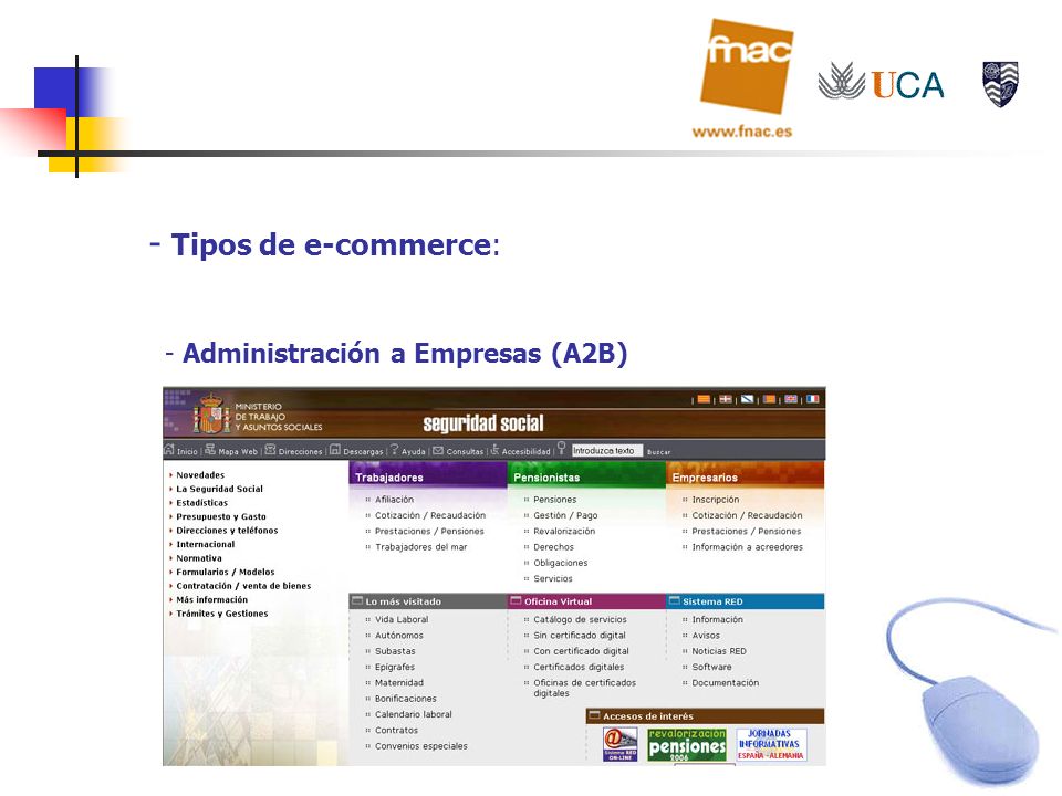 Tipos de e-commerce: Administración a Empresas (A2B)