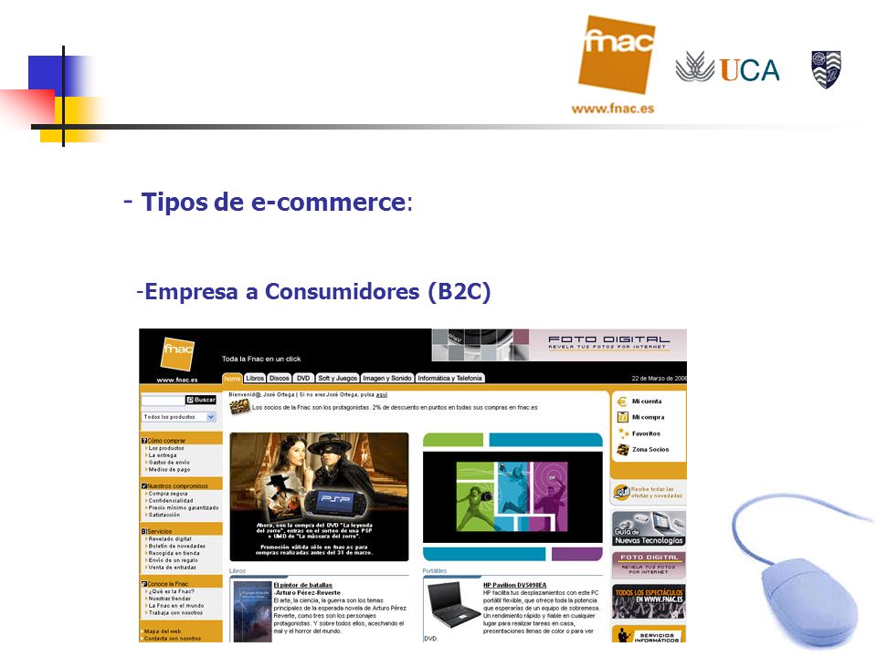 Tipos de e-commerce: Empresa a Consumidores (B2C)