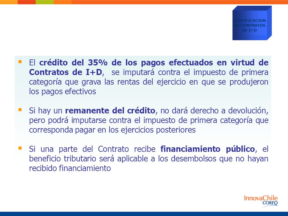 CERTIFICACION DE CONTRATOS. DE I+D.
